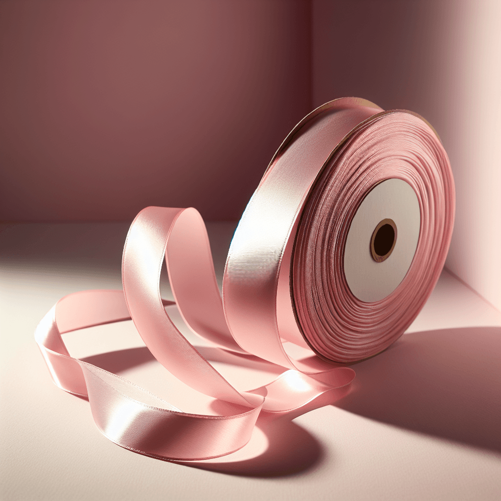 Satin hair ribbon for ballet